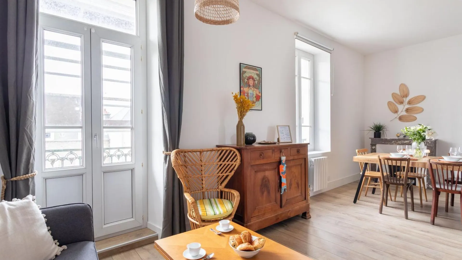 Coquillages Et Crustaces - Apt Avec Balcon Vue Mer サン・マロ アパート